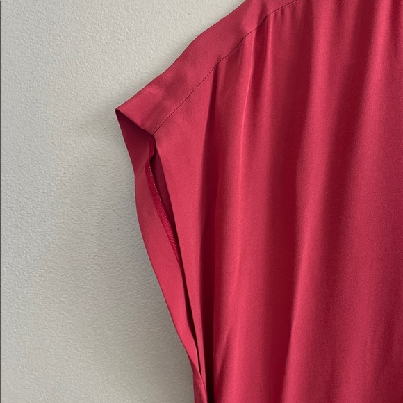 Shipley and Halmos Barneys New York red silk dress size 10 new - Picture 7 of 16